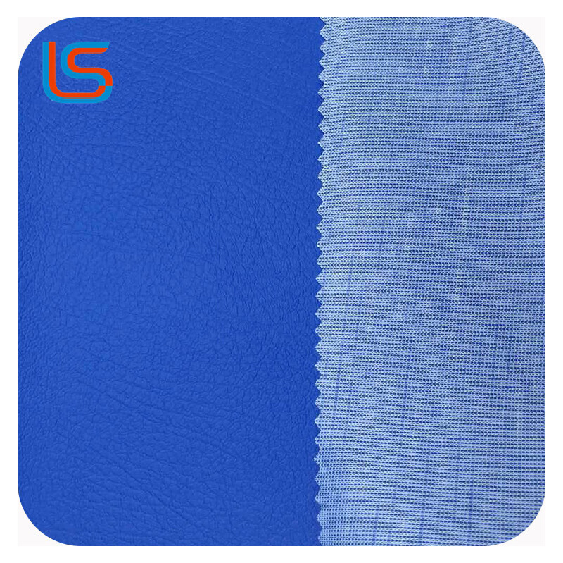 HDA#ZK117 Knit Fabric PVC Artificial Leather! Ultra Soft, High Elasticity & Abrasion Resistant for Decor