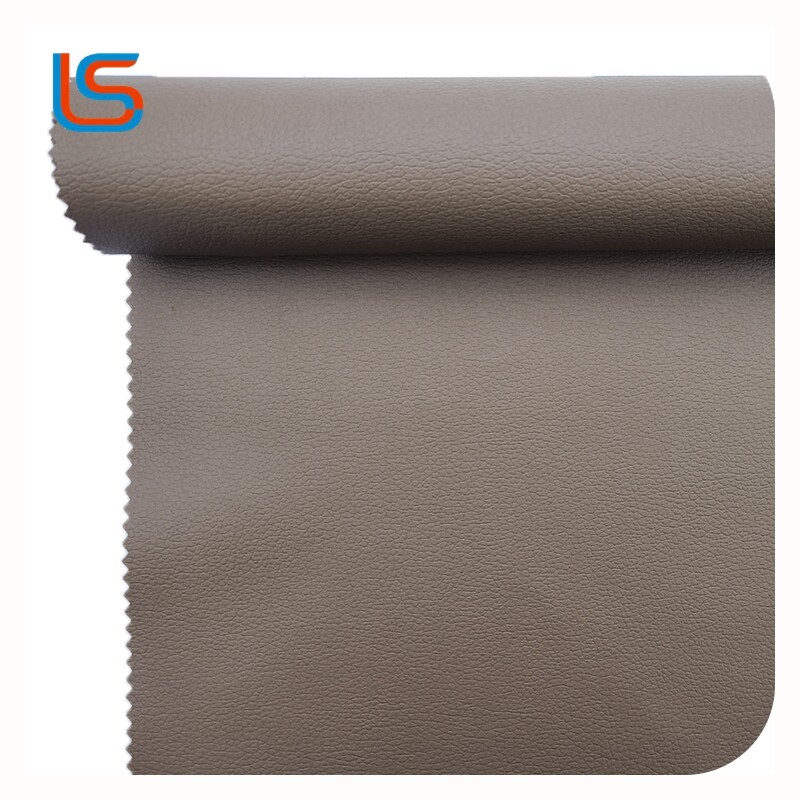 HDA#ZK136 New Terry Cloth Fabric! PVC Leather with Custom Logo Printing - Soft Touch & Waterproof