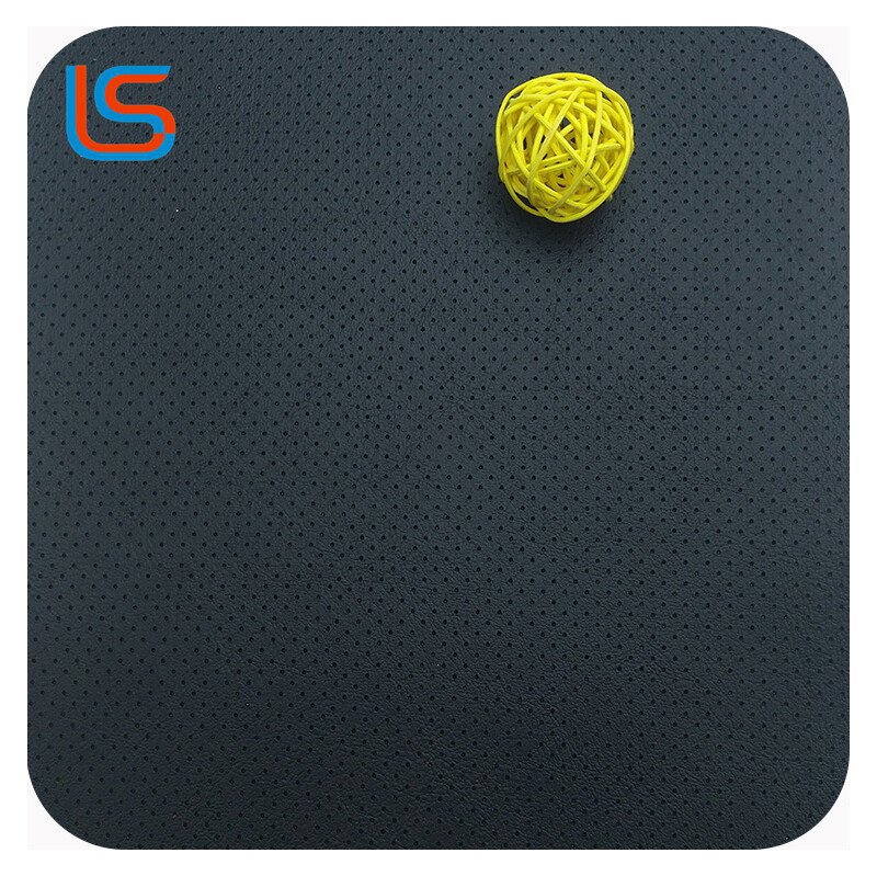 HDA#ZK177 - 1.3MM, Fine - grained Imitation Perforated Pattern, Leather for Vehicles, Smooth Surface with Scratch Resistance, PVC Artificial Leather