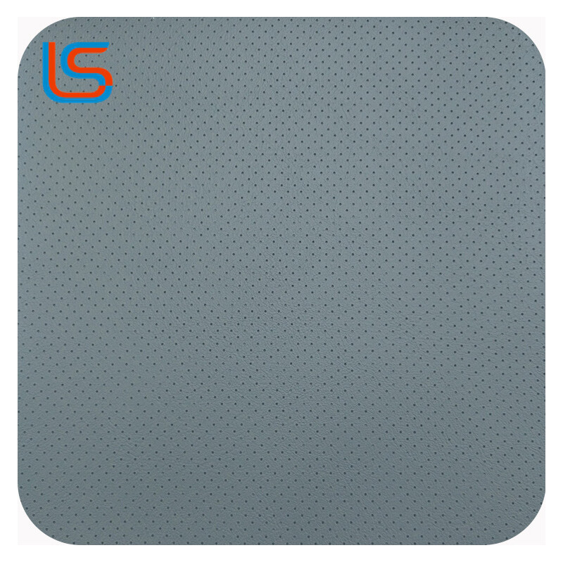 HDA#ZK177 - 1.3MM, Fine - grained Imitation Perforated Pattern, Leather for Vehicles, Smooth Surface with Scratch Resistance, PVC Artificial Leather