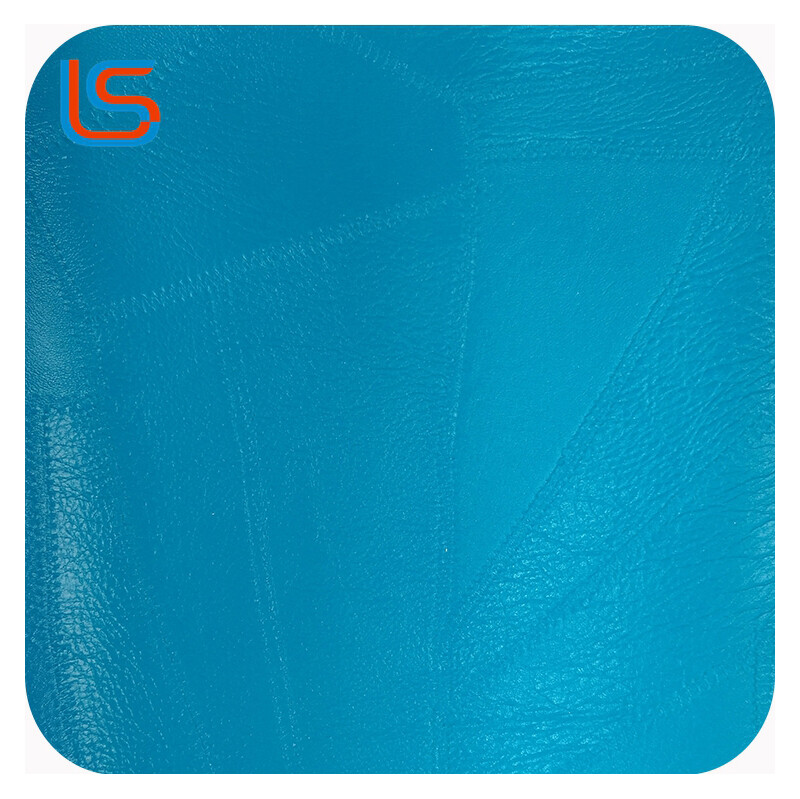 HDO #002 Patchwork Faux Leather: Retro Mosaic Design, Durable for Upholstery, Crafts & Fashion Accents