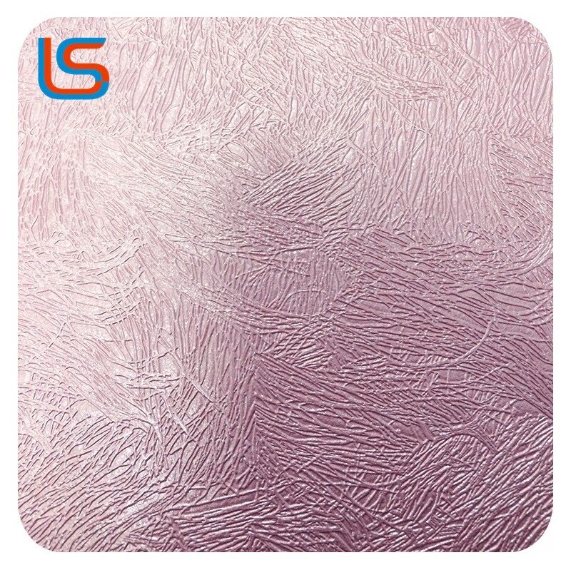 Elevate with LL#DB: Fleece-Lined PVC Decorative Leather, Plush Elastic Feel & Subtle Pearlescent Glow for Luxe Interiors