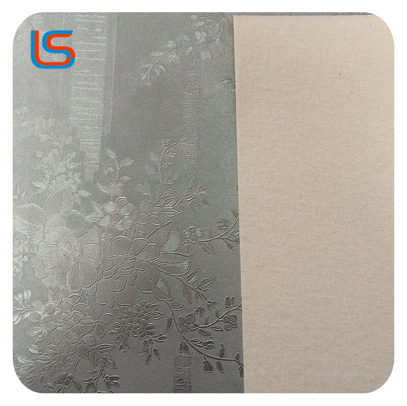 LL#DC Vintage-Style Decor PVC - Fleece Lining, Soft Elastic Handfeel, Pearlescent Shimmer & Classic Design