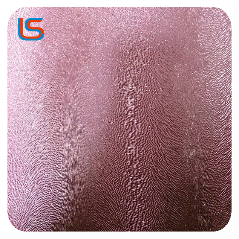 Discover LL#DF! Fleece-Backed PVC Decor Leather, Elastic Soft Handfeel, Pearlescent Luxury