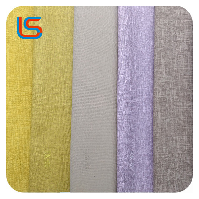 LL#sofa005 Professional PVC Decor Leather - Fleece Backing, Plush Elastic Handfeel, Stain Resistant & UV Protected