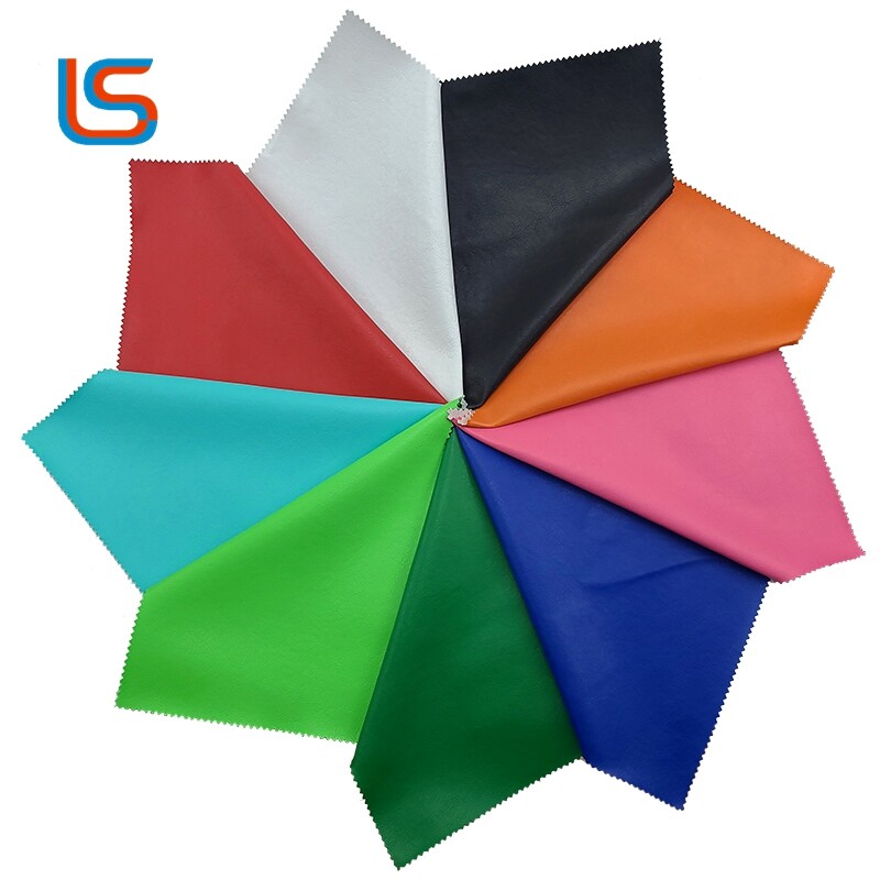 CJ#M111 Premium PVC Artificial Leather with COSCO Certified Brush Backing Fabric - Anti-Slip, Scratch-Resistant for Furniture Upholstery & Automotive Interiors