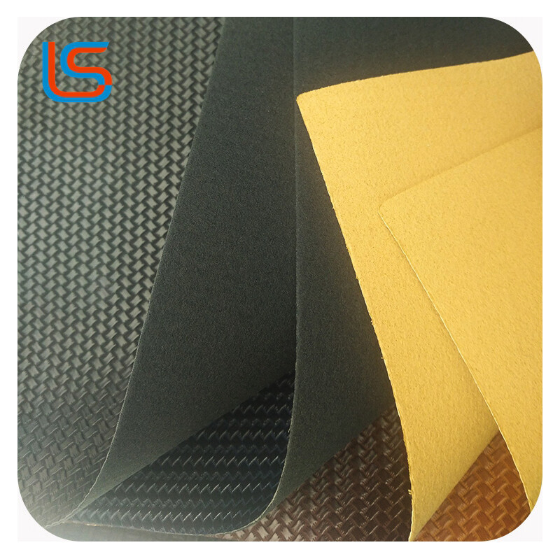BDPU#3166 Commercial-Grade PU - Woven Texture, Matte Gloss, Flame Retardant & Anti-Slip