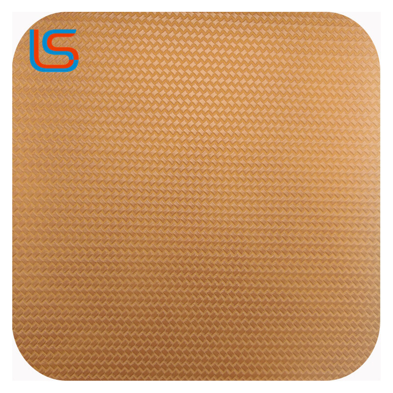 BDPU#3166 Commercial-Grade PU - Woven Texture, Matte Gloss, Flame Retardant & Anti-Slip