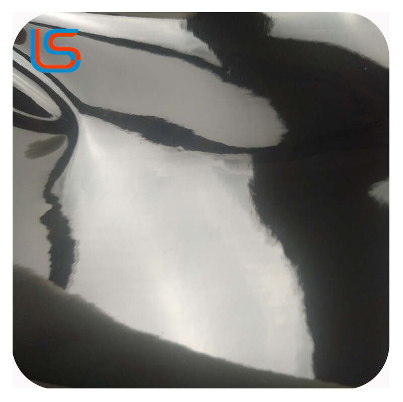BDPU#L10 Glossy PU Mirror Leather - High-Reflectivity, Smooth Elastic Surface, No Crease Marks