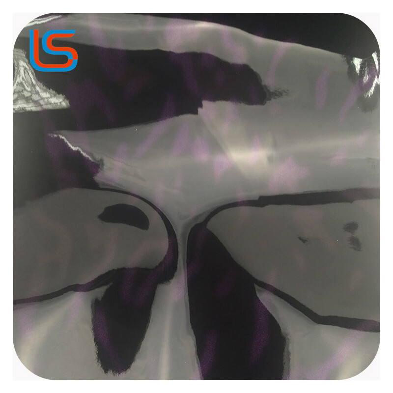 BDPU#BM18B1 Premium PU Mirror Artificial Leather - High-Reflective, Smooth Elastic Surface, Crease-Resistant & Two-Tone Effect