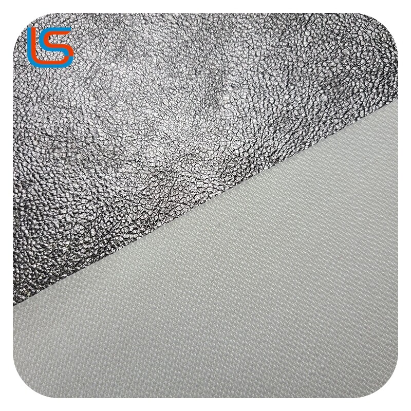 #BD Premium PU Faux Leather with Gold-Silver Color Films - Durable, Scratchproof & Wear-Resistant