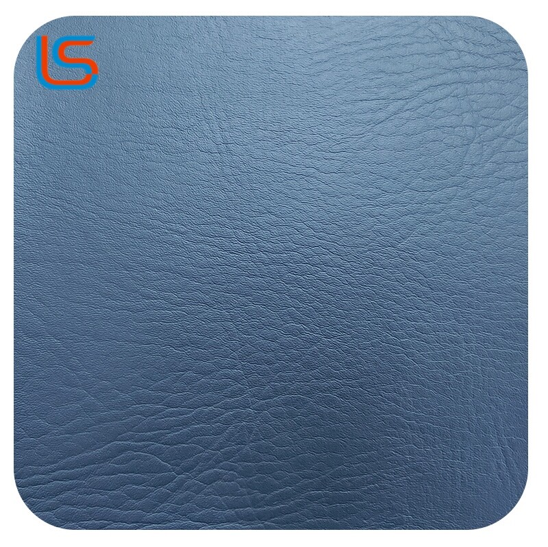 HC# High Foaming Rate Easy Clean Stain Resistant PVC Flooring Leather Knitted Backing Kitchen Bath