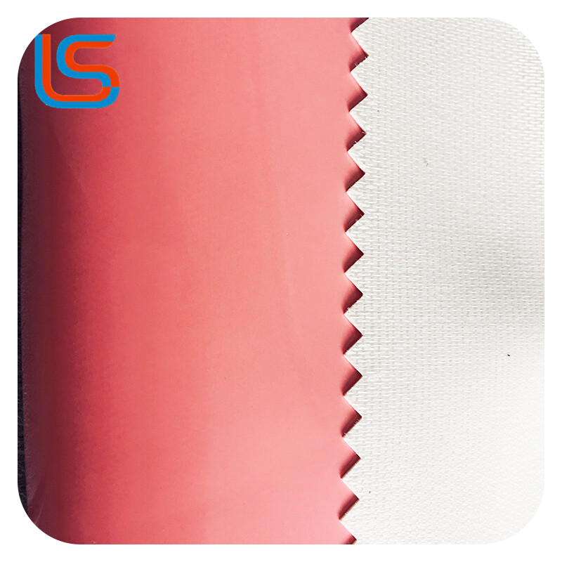 ls00003 High-Gloss Premium PVC Luggage Leather - Mirror Finish, Vibrant Colors & Custom Thickness