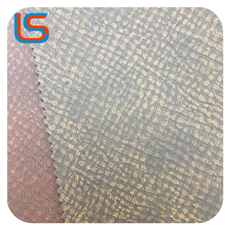 ls00007 Premium PVC Luggage Leather - Backing-Free, Vibrant Colors & Custom Thickness