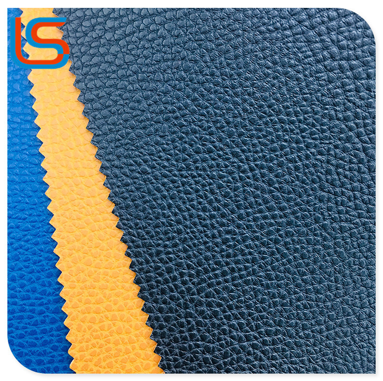 ls00010 PVC Faux Leather - Ultra-Smooth Surface, Canvas Backing, Ideal for Athletic Shoe Construction