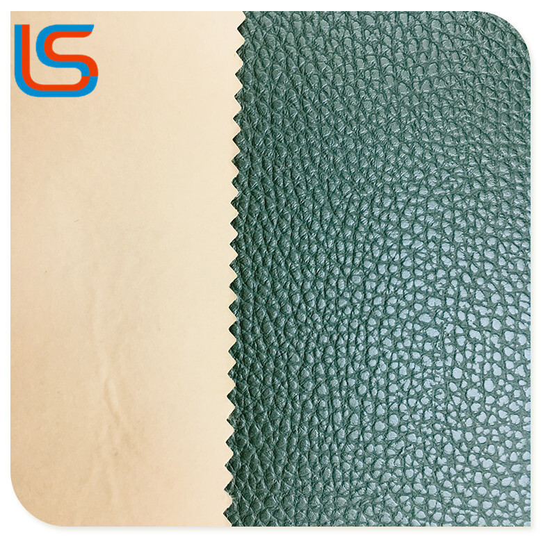 ls00010 PVC Faux Leather - Ultra-Smooth Surface, Canvas Backing, Ideal for Athletic Shoe Construction