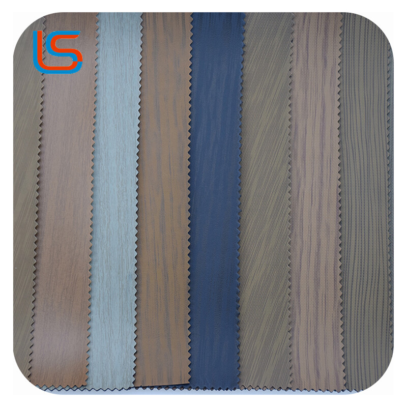 ls00020 PVC Artificial Leather - Silky Smooth Surface, Woven Canvas Base, for Performance Footwear
