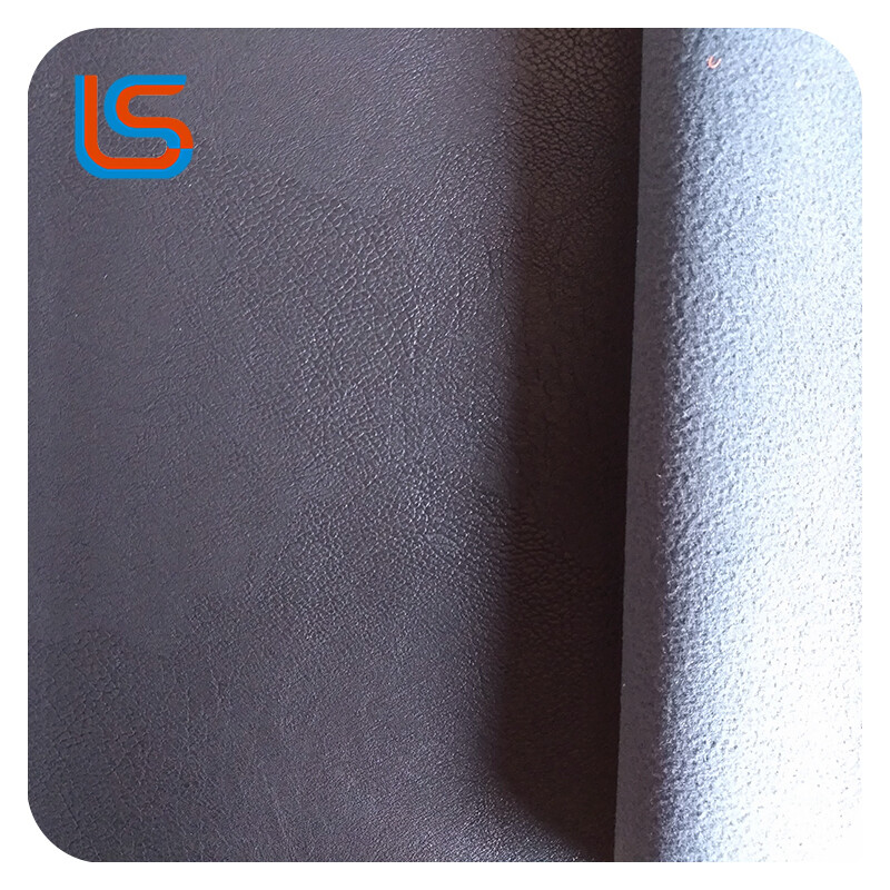 ls00021 Suede Fabric Backing Automotive Leather Saddle Leather Anti-Slip Scratch Resistant Waterproof Flame Retardant