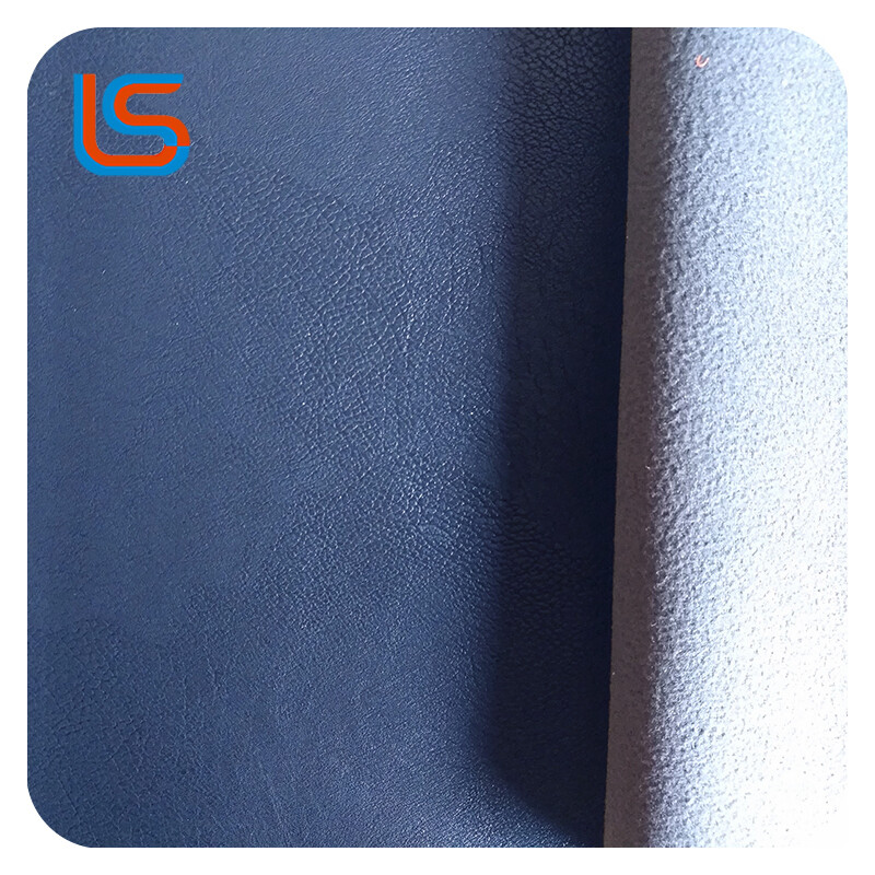 ls00021 Suede Fabric Backing Automotive Leather Saddle Leather Anti-Slip Scratch Resistant Waterproof Flame Retardant