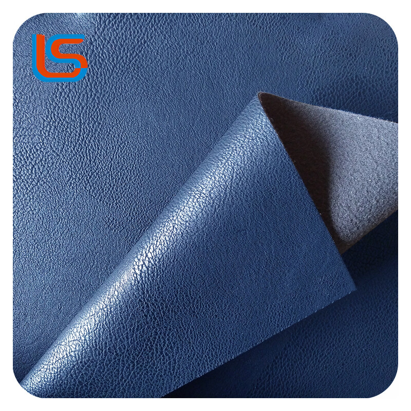 ls00021 Suede Fabric Backing Automotive Leather Saddle Leather Anti-Slip Scratch Resistant Waterproof Flame Retardant