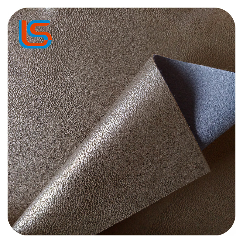 ls00021 Suede Fabric Backing Automotive Leather Saddle Leather Anti-Slip Scratch Resistant Waterproof Flame Retardant