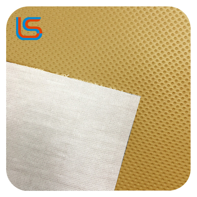 ls00022, Imitation Perforated Pattern, Big - hole Design, Leather for Automobile, Smooth - feeling and Scratch - proof, PVC Faux Leather