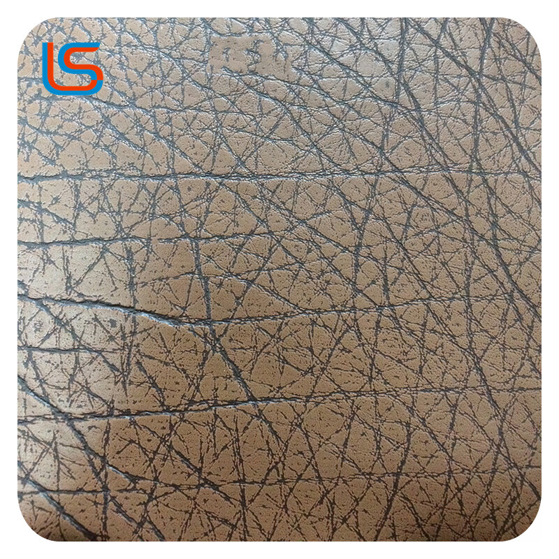 LS00025 Premium PVC! Knit Fabric Fleece Back, Matte Decor Leather - Sofa/Soft Pack, Easy Clean & Stylish