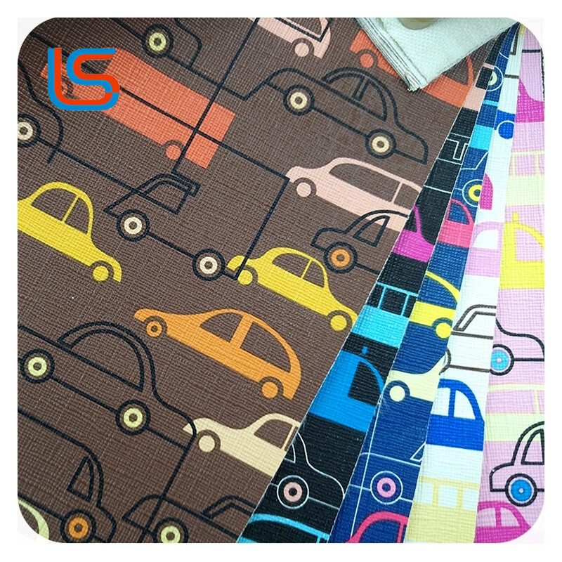 ls00030 Multi-Color PVC Transfer Membrane Faux Leather - High Durability, Flexible & Easy to Clean