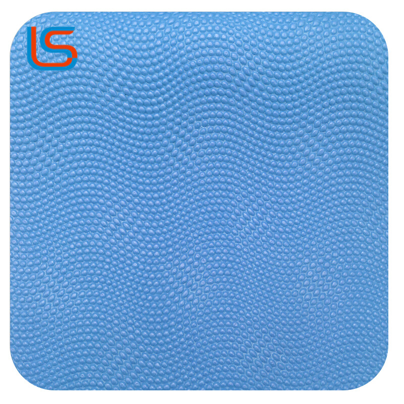 ls00108 PVC Artificial Leather - Bubble Texture, Scratch & Wear Resistant, Soft Sturdy Feel for Decor & Packaging