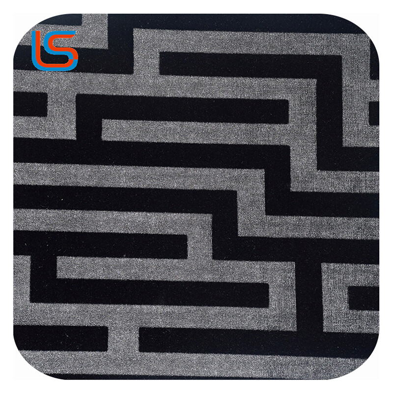 HC#B Surface Flocked PVC Leather - Soft-Textured Fleece Finish, Partial Flocking, Ideal for Packaging Applications