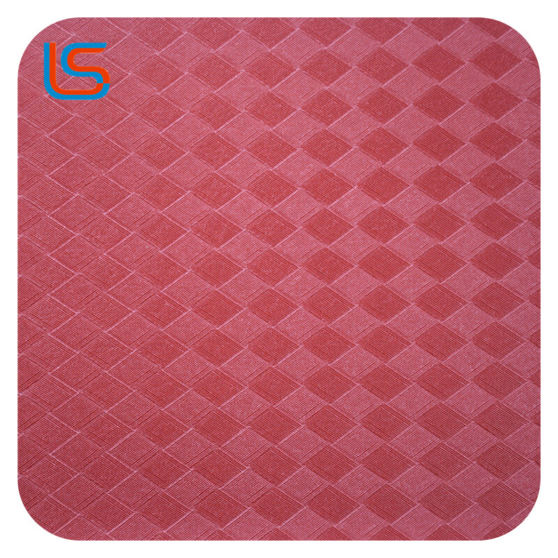 HC#C 3D Cubist PVC: Non-Woven Base, Geometric Relief - Anti-Slip Decor with Artistic Dimension