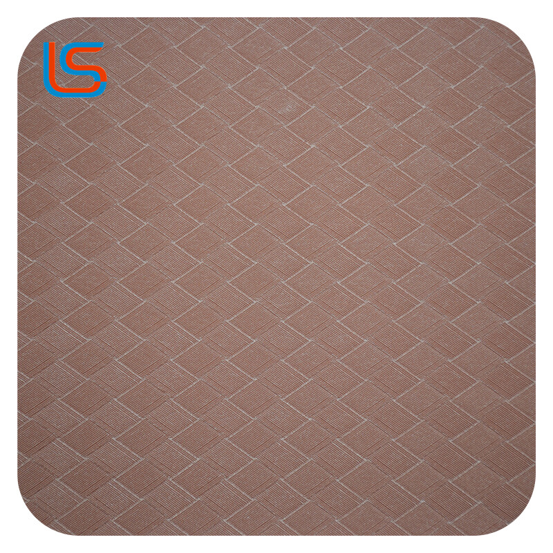 HC#C 3D Cubist PVC: Non-Woven Base, Geometric Relief - Anti-Slip Decor with Artistic Dimension
