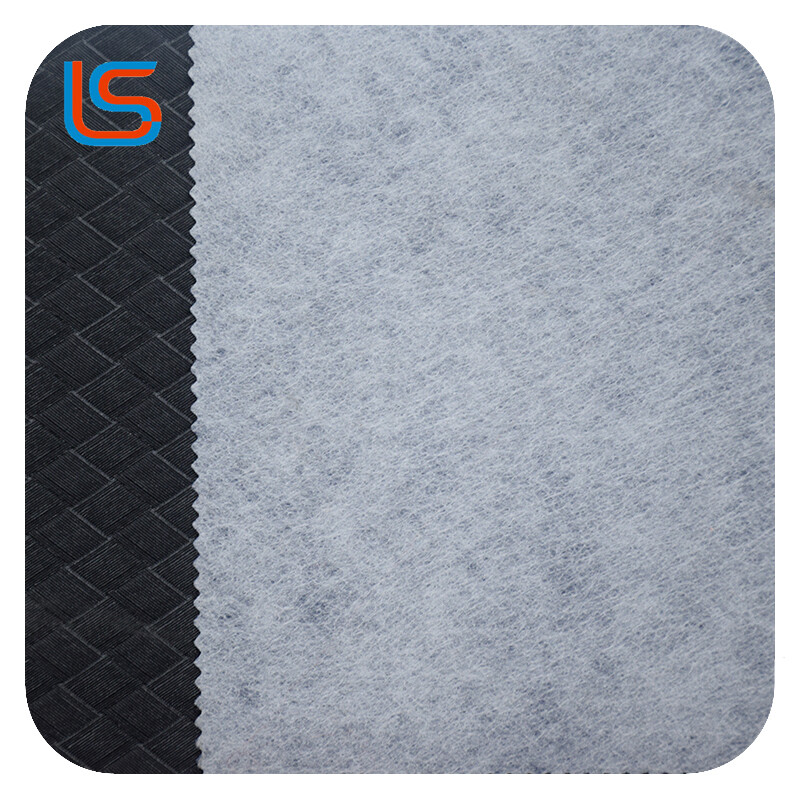 HC#C 3D Cubist PVC: Non-Woven Base, Geometric Relief - Anti-Slip Decor with Artistic Dimension