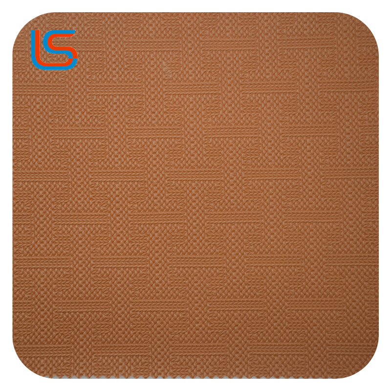 HC#D-Geometric Woven Texture Decorative Leather with Hollow Foam Core – Stylish Cushioning