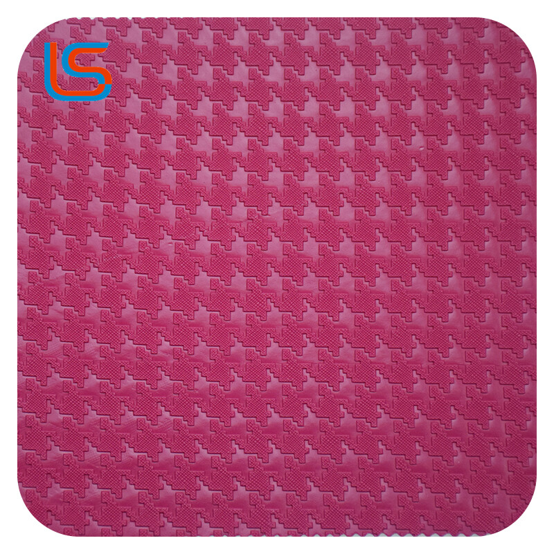 HC#E-Geometric Pattern Non-Slip Decorative Leather – Stylish & Grip-Enhanced