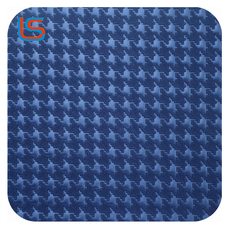 HC#E-Geometric Pattern Non-Slip Decorative Leather – Stylish & Grip-Enhanced