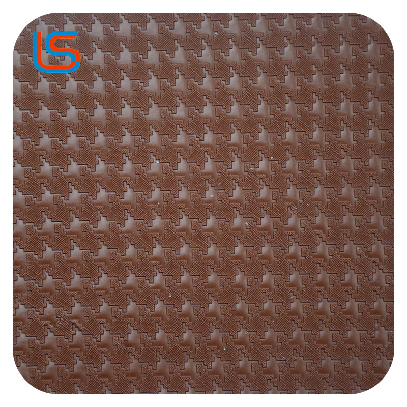 HC#E-Geometric Pattern Non-Slip Decorative Leather – Stylish & Grip-Enhanced