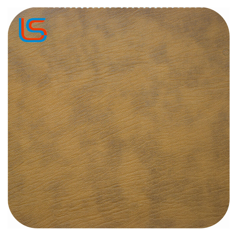 HC#J Weathered Texture Wow Factor! Soft Panel Leather with Fleece Backing - Robust & Stylish