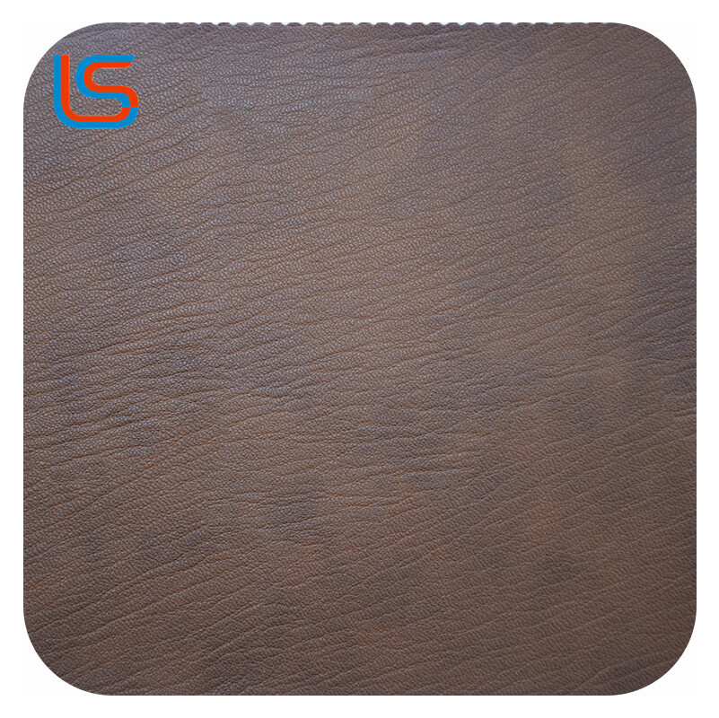 HC#J Weathered Texture Wow Factor! Soft Panel Leather with Fleece Backing - Robust & Stylish