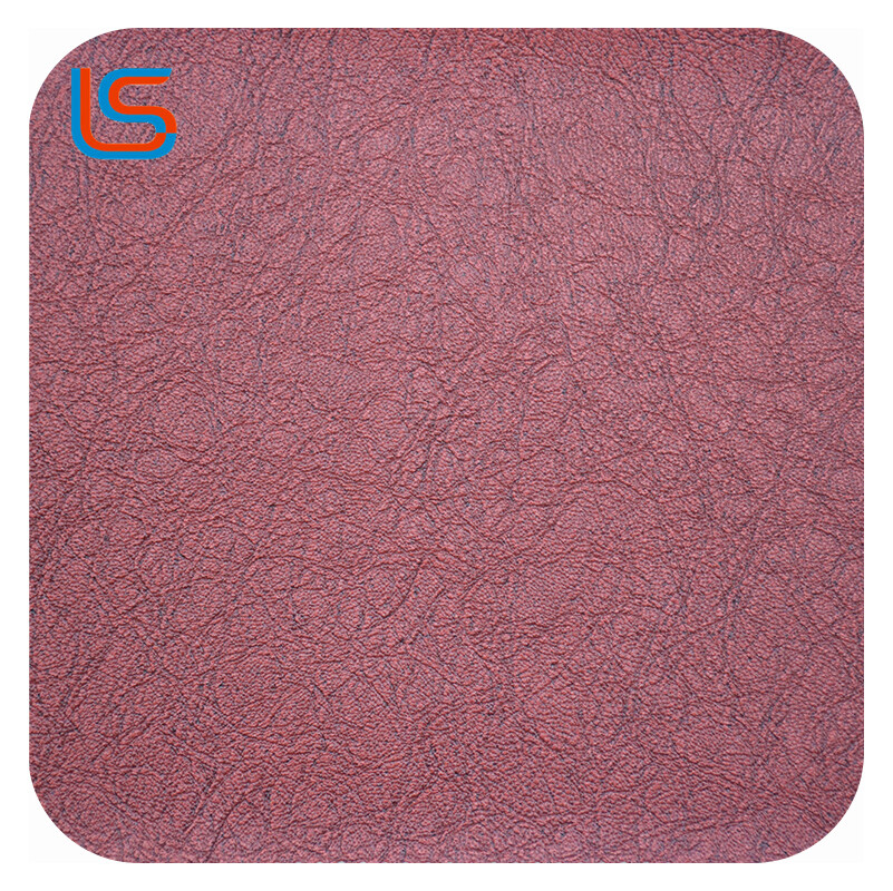 HC#K Stunning Weathered Leather for Sofa Decor - Fleece Backed Vintage Charm & Durability