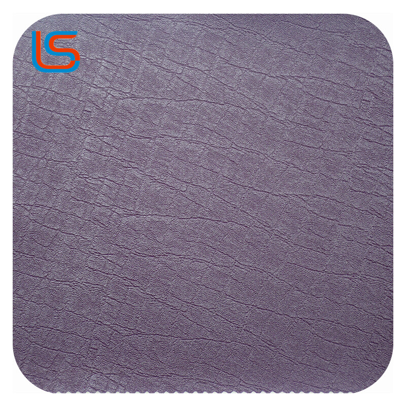 HC#L Timeworn Surface Decorative Soft Packing Leather Sofa Fleece Backing Retro Sturdiness