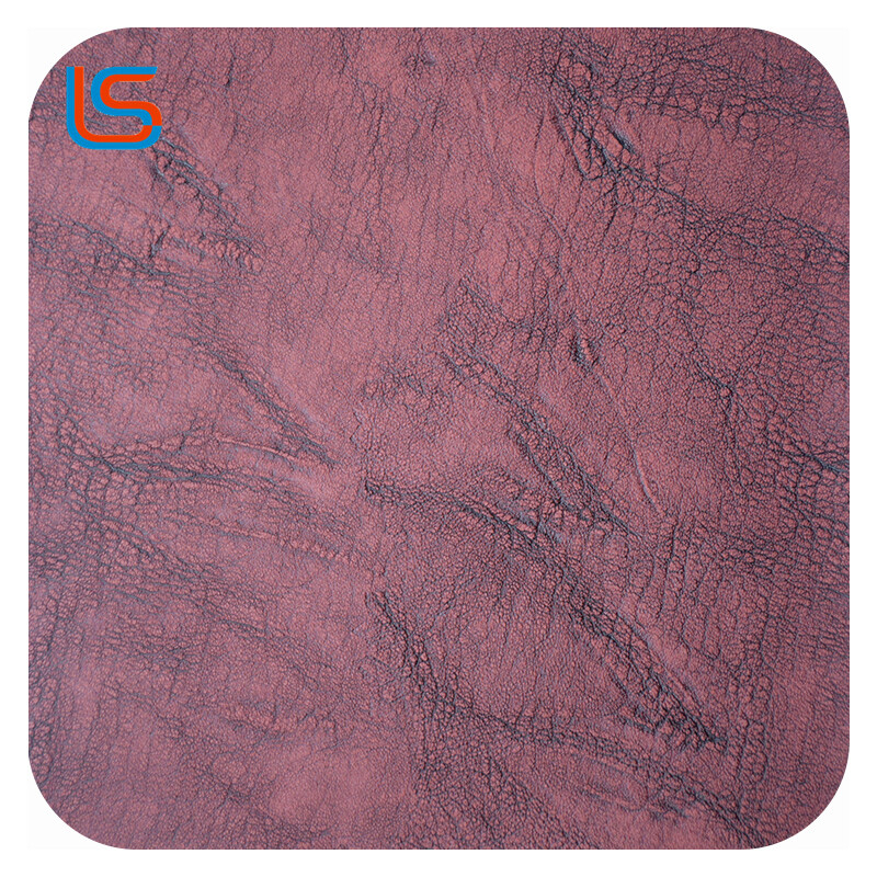 HC#Q Vintage Effect Decorative Sofa Leather Soft Panel Fleece Base Aged Look