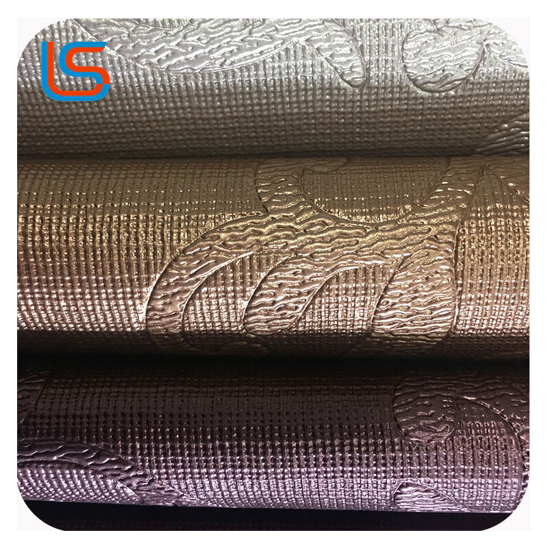 Lee#216-217-Soft Decorative Leather – Pearlized Beige & Gold Metallic Finish for Luxe Interiors