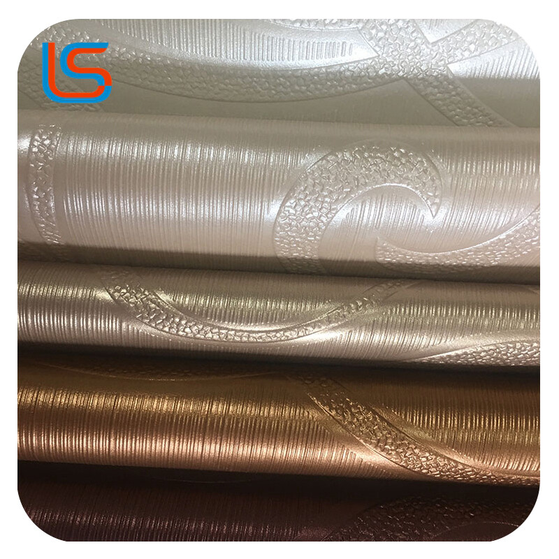 Lee#jml221-222-Opulent Pearlized Leather in Beige & Gold – Plush Decorative Fabric for Luxury Interiors