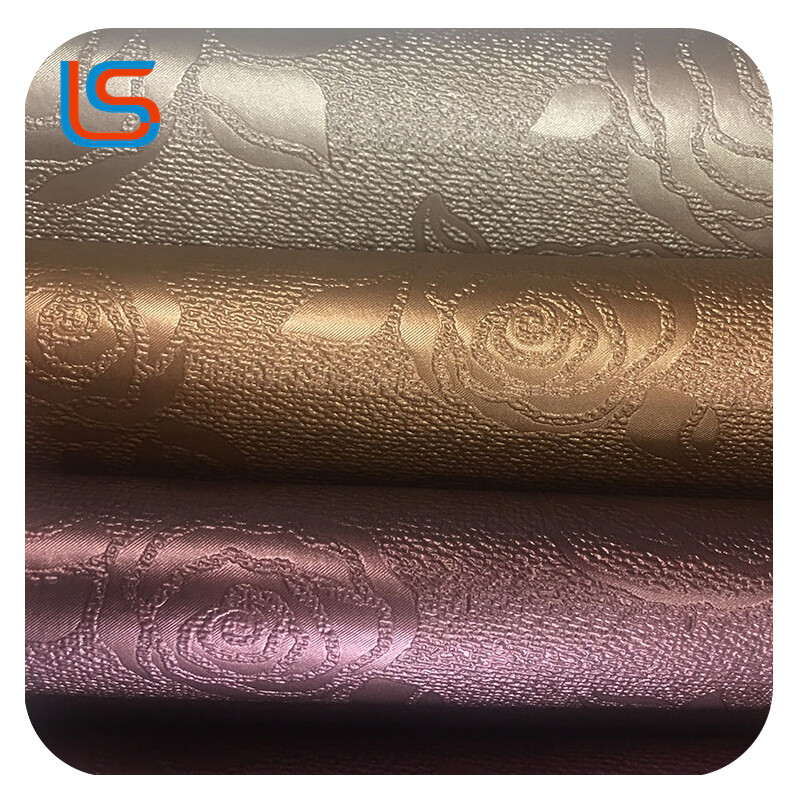 Lee#jml223&225-Luxe Soft Decorative Leather – Iridescent Beige & Golden Pearl Finish for High-End Design