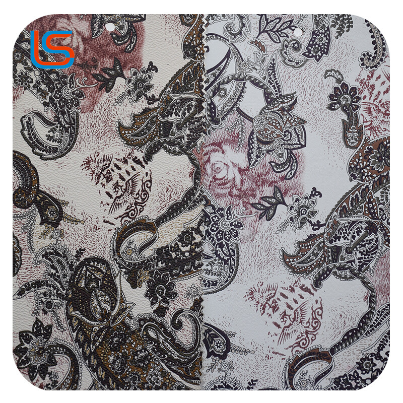 HC#transfer film003 PVC Faux Leather with Transfer Film - Diverse Designs, Tailorable for Tarp & Bag Leather