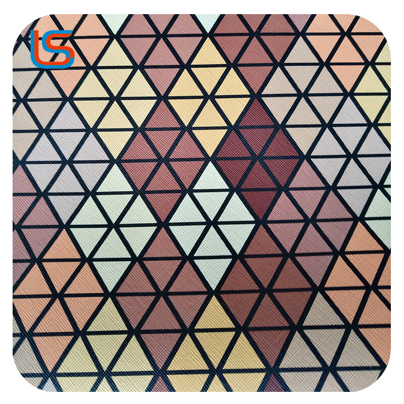 HD#transfer film012 Commercial-Grade Transfer Membrane PVC Faux Leather - Cold-Resistant, Anti-Slip & Colorfast, Diverse Designs for Luggage