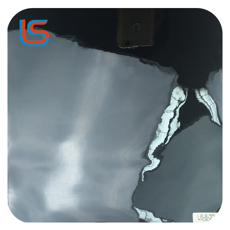 Pu mirror leather High-Gloss PU Mirror Artificial Leather - High Reflective, Smooth Elastic Surface & Crease-Resistant