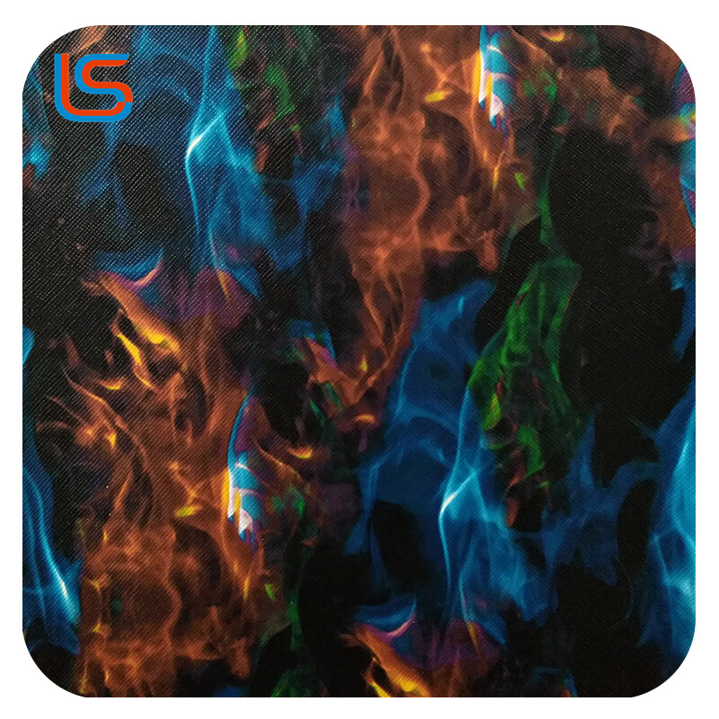 DK#011 PVC Transfer Membrane - Geometric Prints, Multi-Texture Effects & Dazzling Iridescent Colors