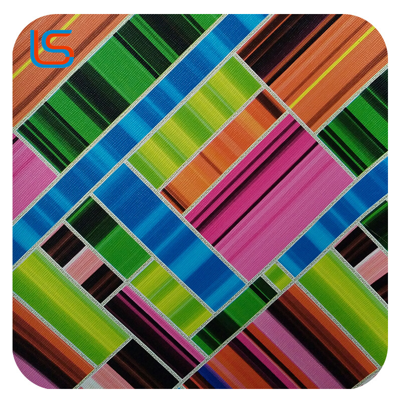 DK#011 PVC Transfer Membrane - Geometric Prints, Multi-Texture Effects & Dazzling Iridescent Colors